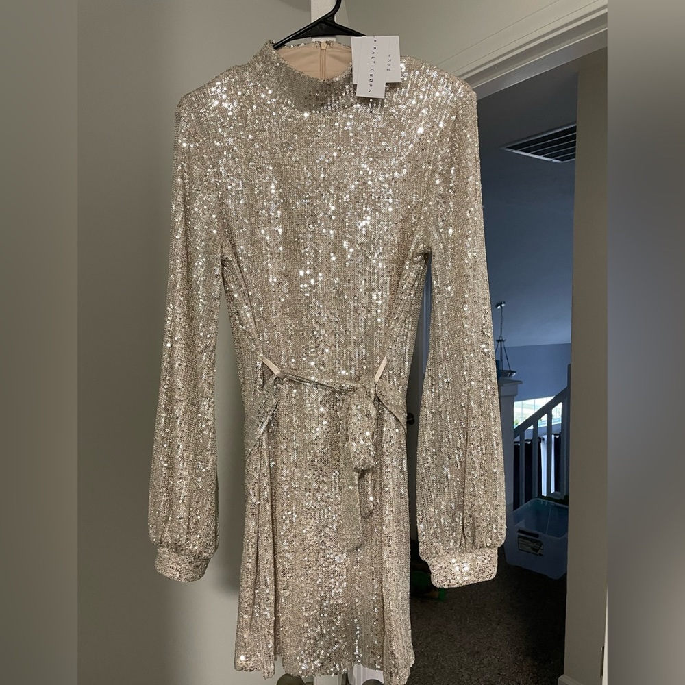 Sequin Mini Dress